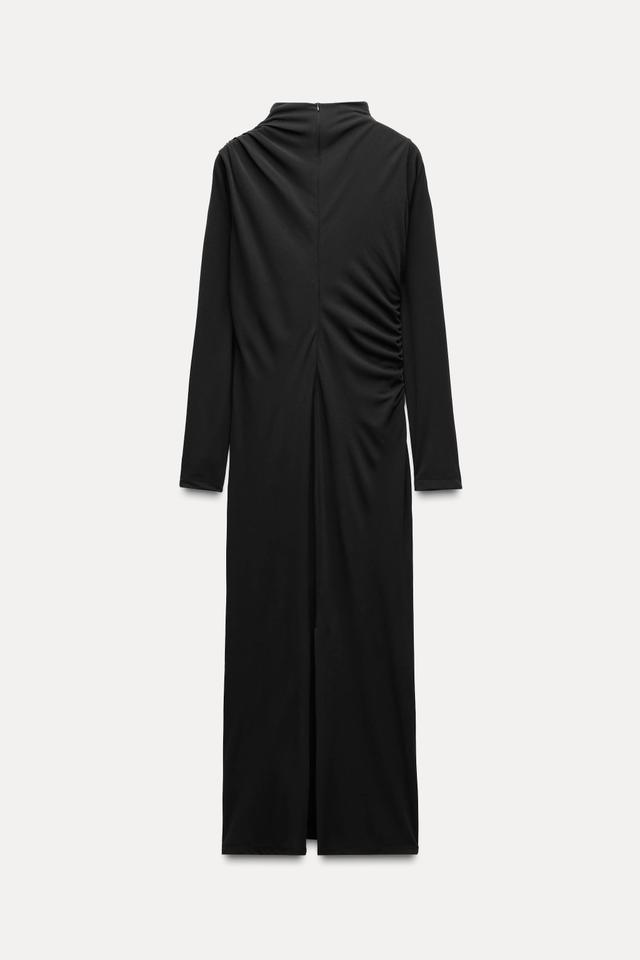 DRAPED MIDI DRESS Product Image