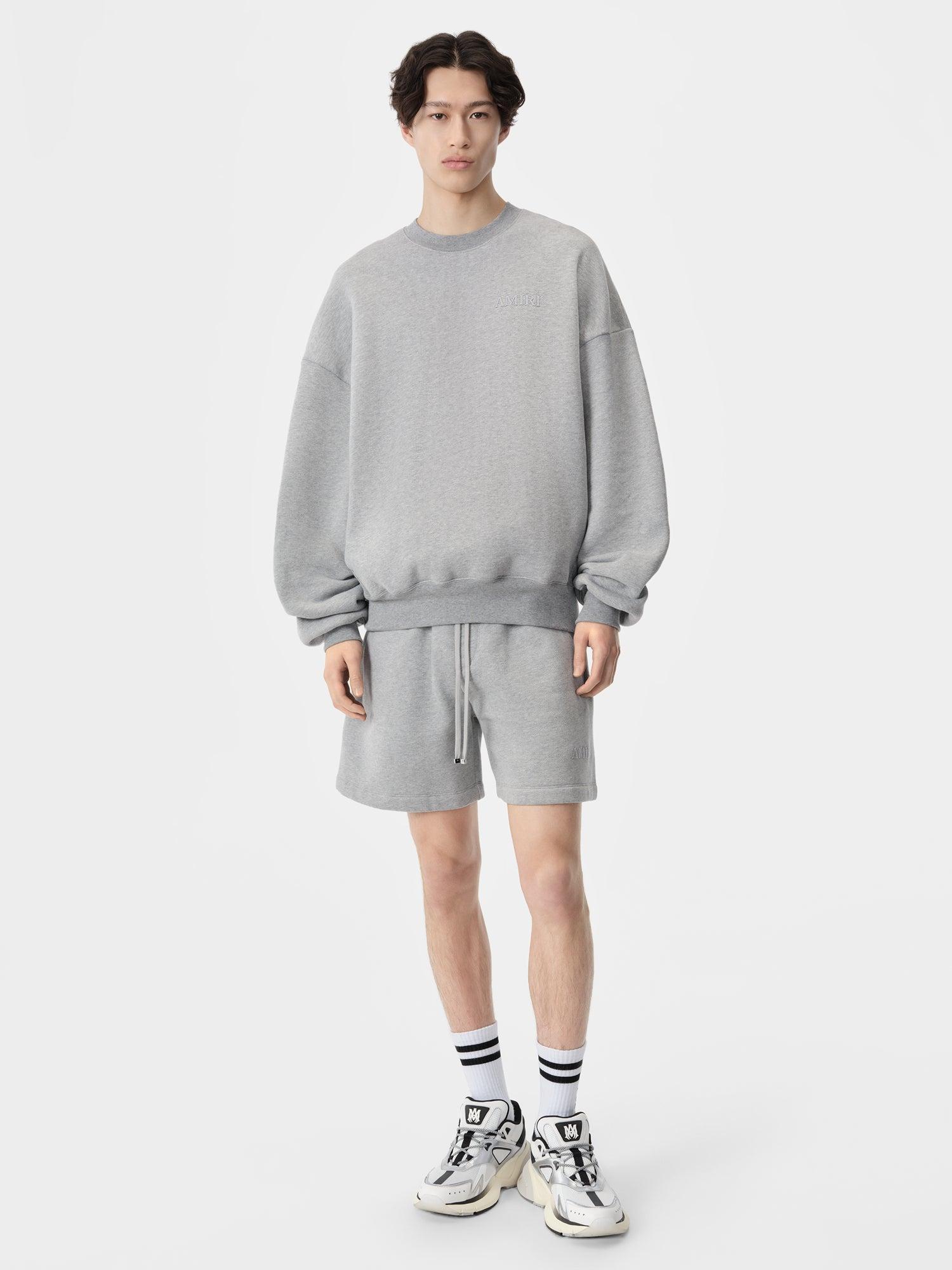 AMIRI OVERSIZED CREW - Grey Male Product Image