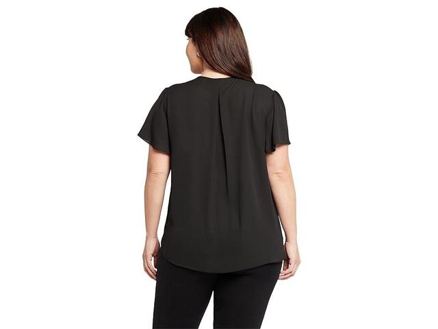 NYDJ Flutter Sleeve Blouse Product Image