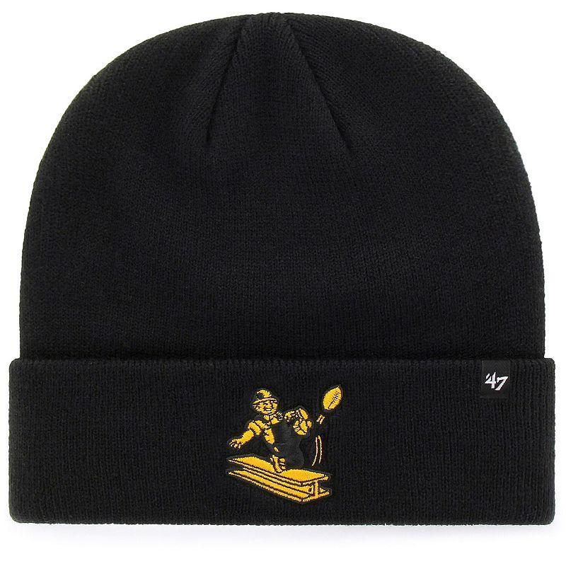 Mens 47 Pittsburgh Steelers Legacy Cuffed Knit Hat Product Image