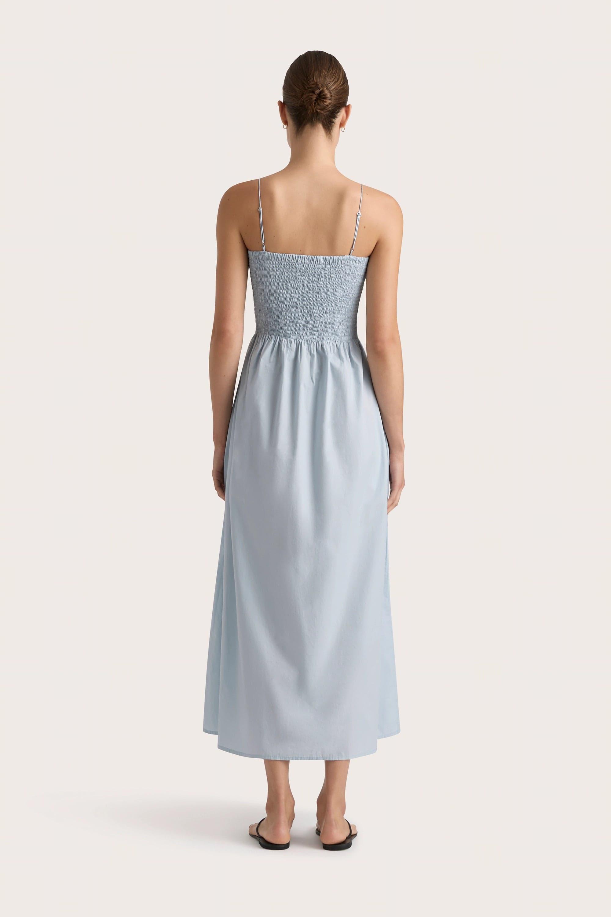 Tergu Maxi Dress Sky Blue - Final Sale Product Image