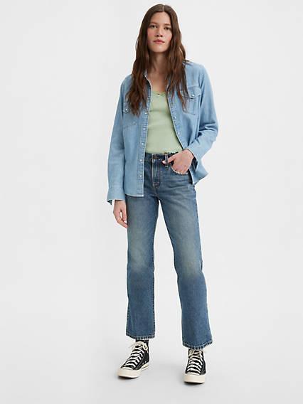 Levis Middy Ankle Bootcut Womens Jeans Product Image