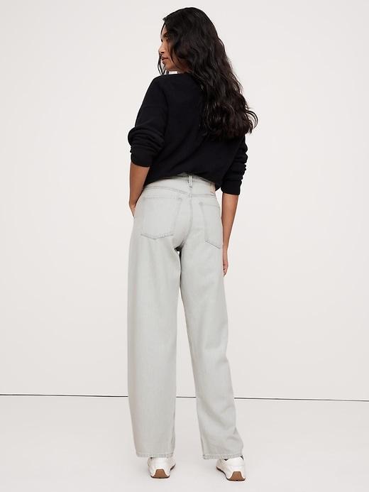 The Slouchy Straight Jean Product Image