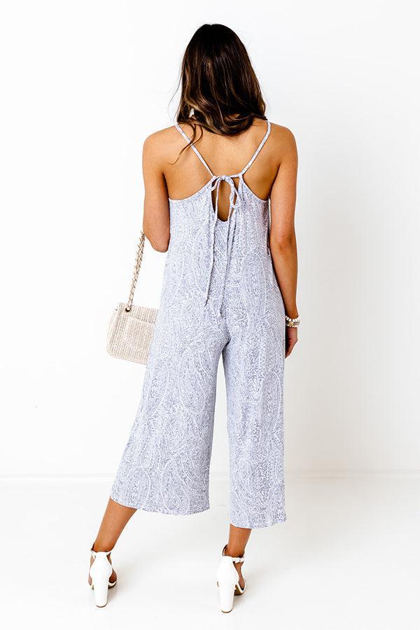 Kind And Casual Jumpsuit In Grey Product Image