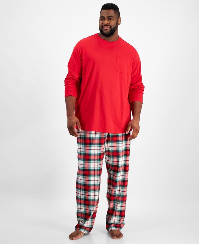 Family Pajamas Mens Big & Tall Winterton Plaid Mix It Pajama Set, Created for Macys Product Image