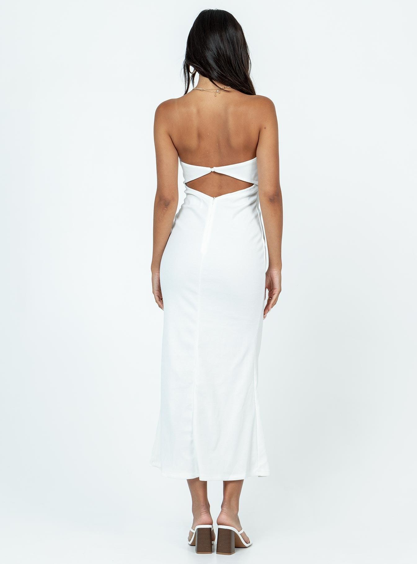 Carter Maxi Dress White Product Image