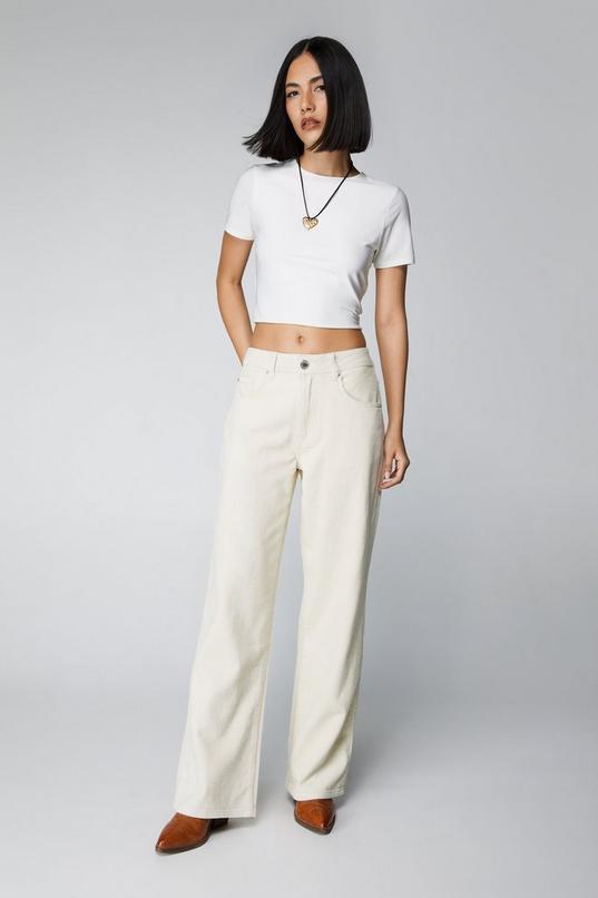 Corduroy Straight Leg Pants product image