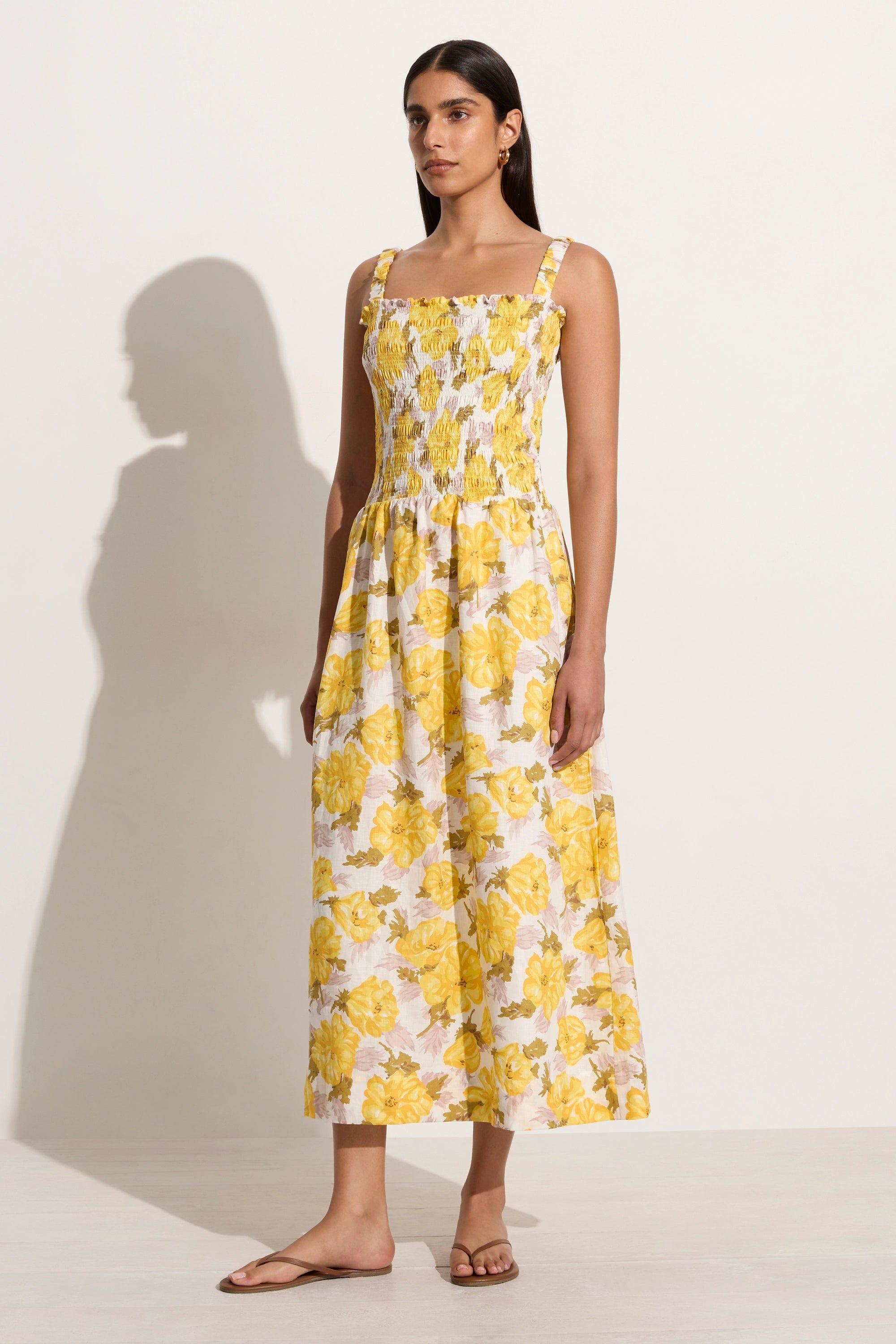 Messina Midi Dress Isadora Floral - Final Sale Product Image