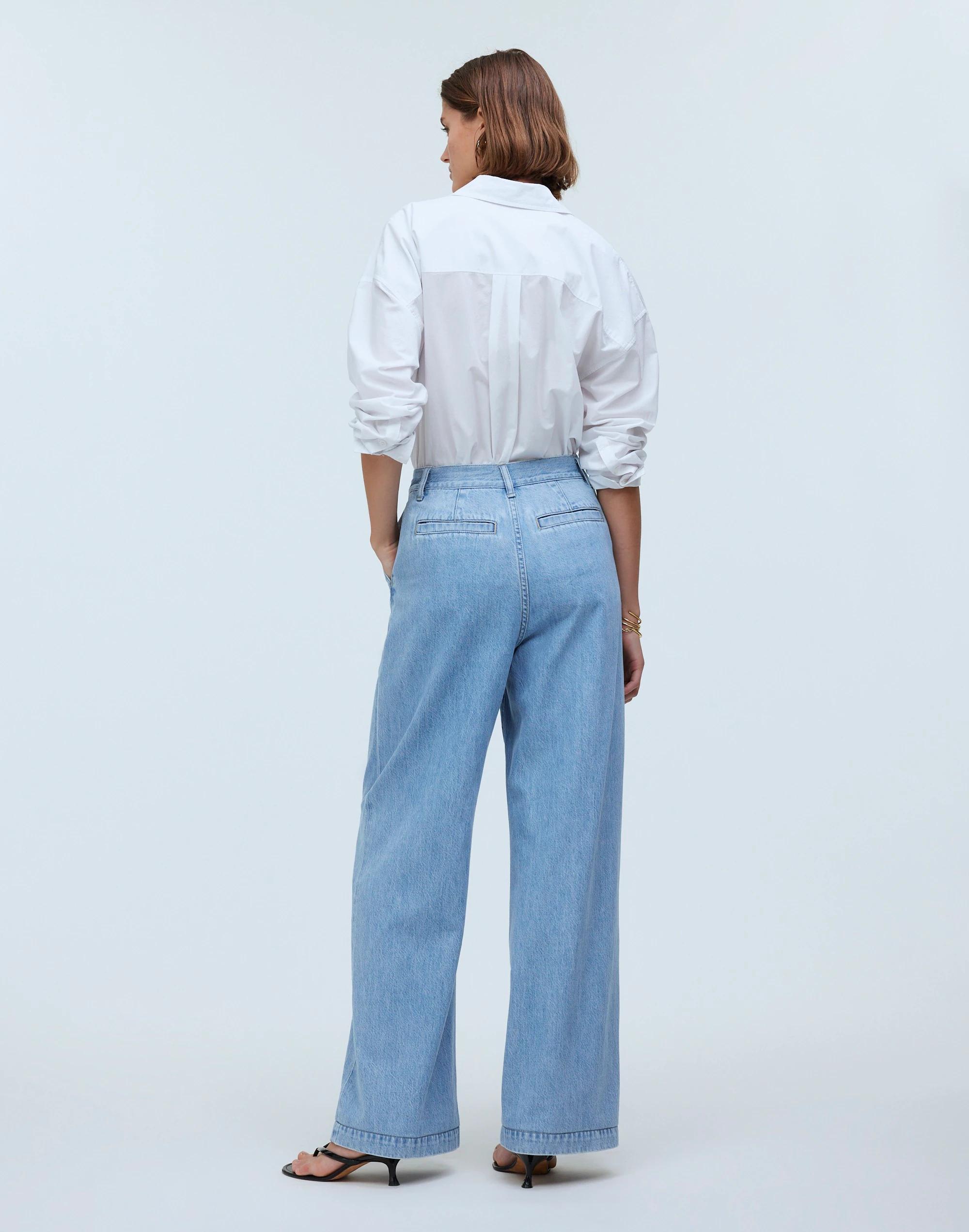 The Harlow Wide-Leg Jean in Benicia Wash: Airy Denim Edition Product Image