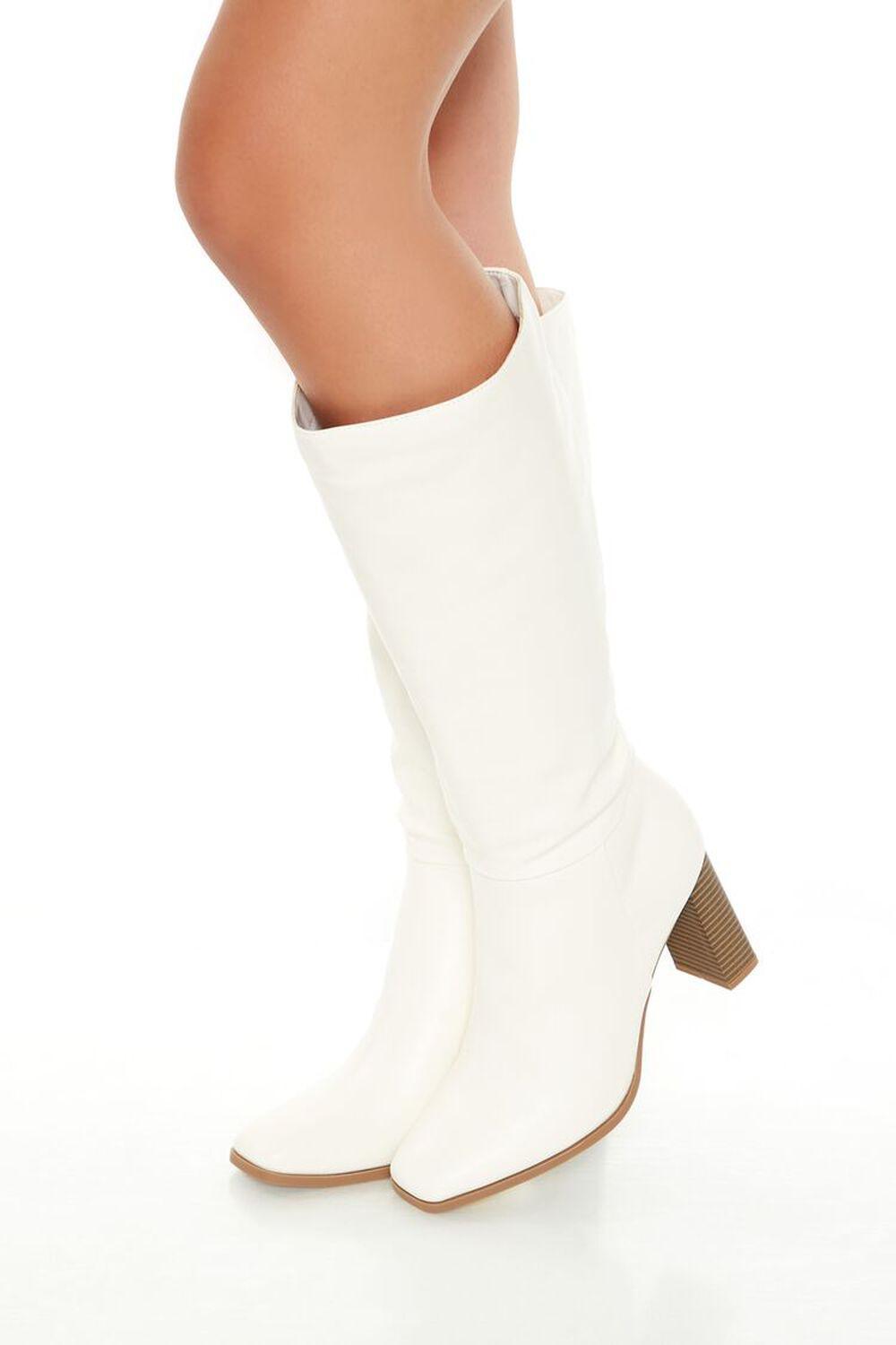 Pointed-Toe Knee-High Boots | Forever 21 product image