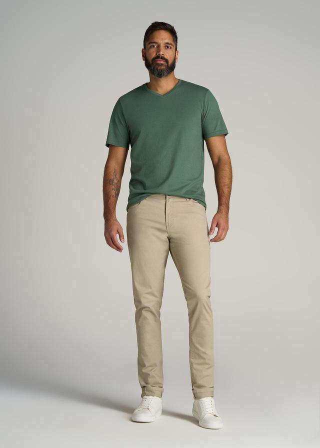 The Everyday REGULAR-FIT V-Neck Tall Men's T-Shirt in Forest Green Male Product Image