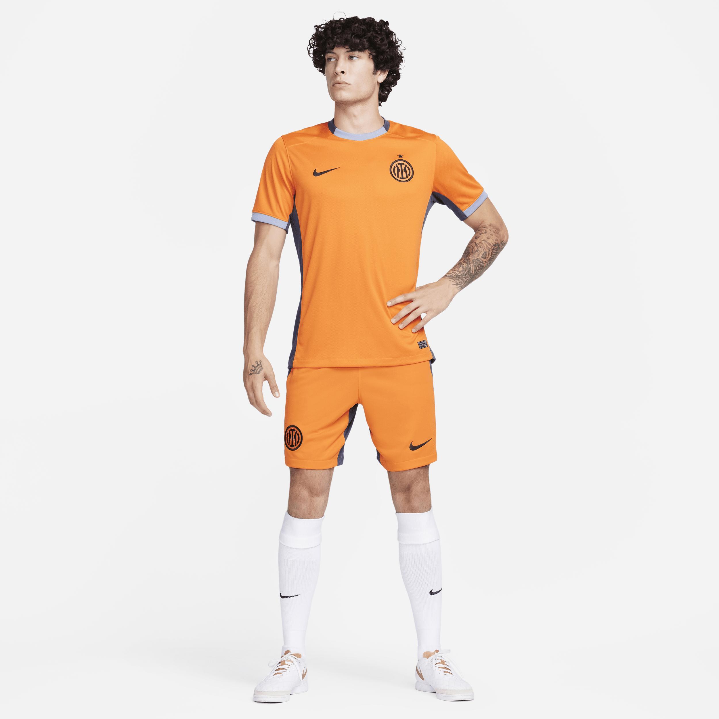 Mens Nike Orange Inter Milan 2023/24 Third Stadium Replica Jersey - Orange Product Image