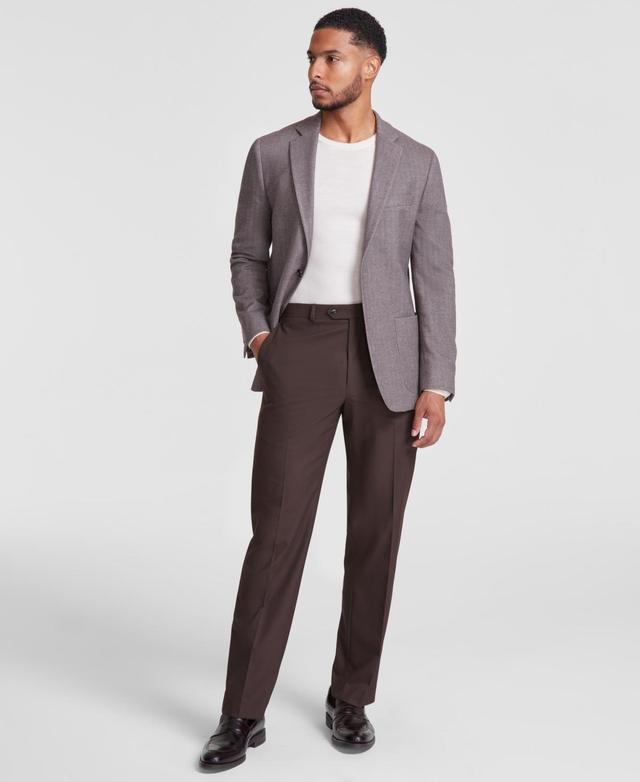 Michael Kors Mens Classic Fit Performance Dress Pants Product Image