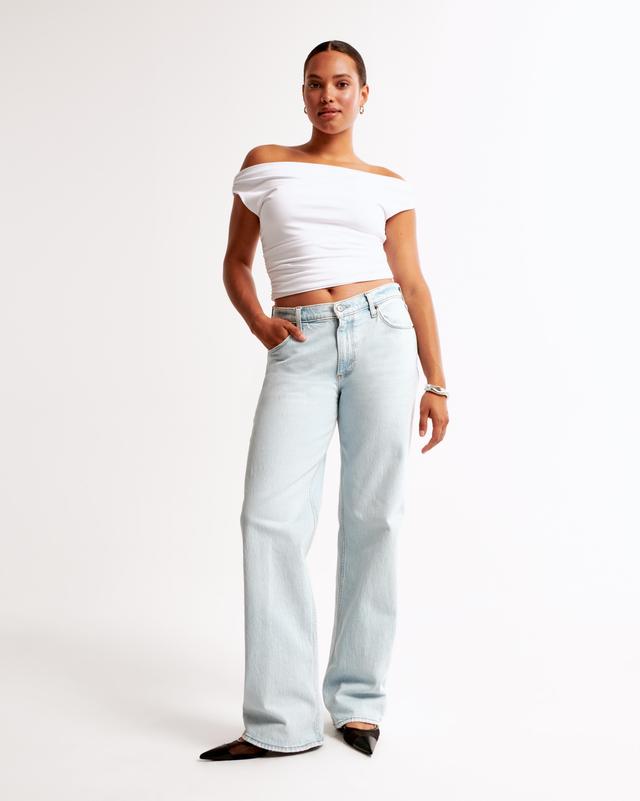 Low Rise Baggy Jean Product Image