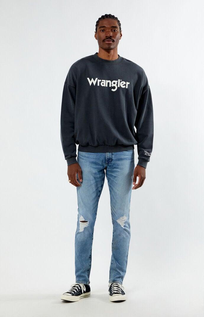 Wrangler Men's x PacSun Ripped Slim Fit Jeans Product Image