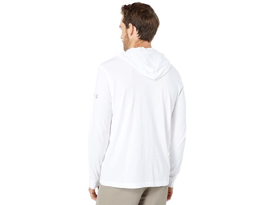 johnnie-O Edison Garment Dyed Hoodie Men's Clothing Product Image