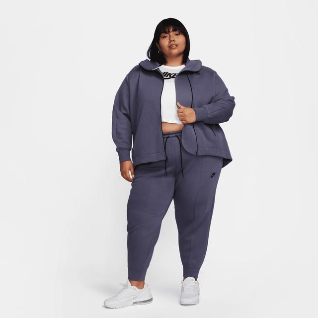 Women's Nike Sportswear Tech Fleece Oversized Full-Zip Hoodie (Plus Size) Product Image