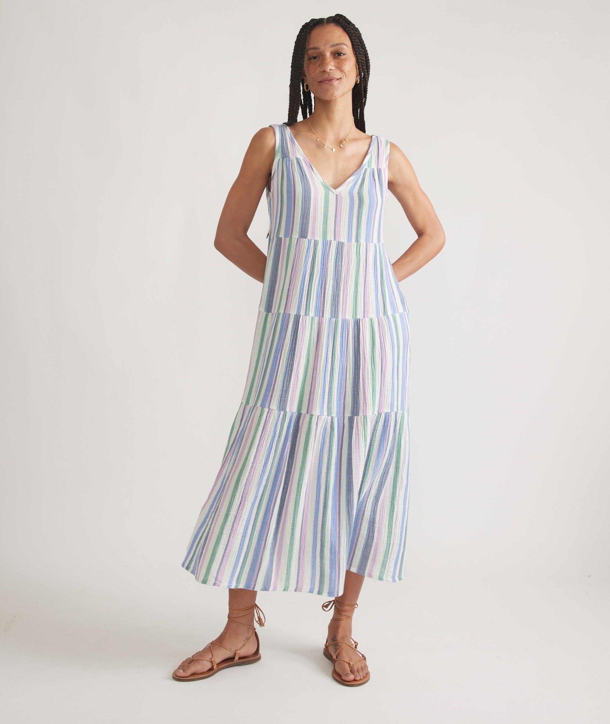 Corinne Double Cloth Maxi Dress Product Image