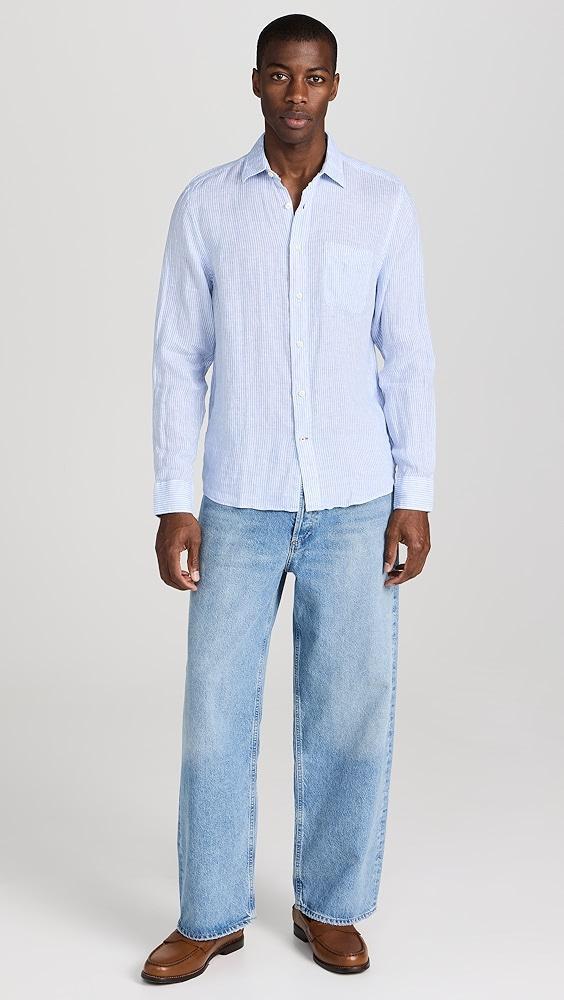 Faherty Linen Laguna Shirt | Shopbop Product Image