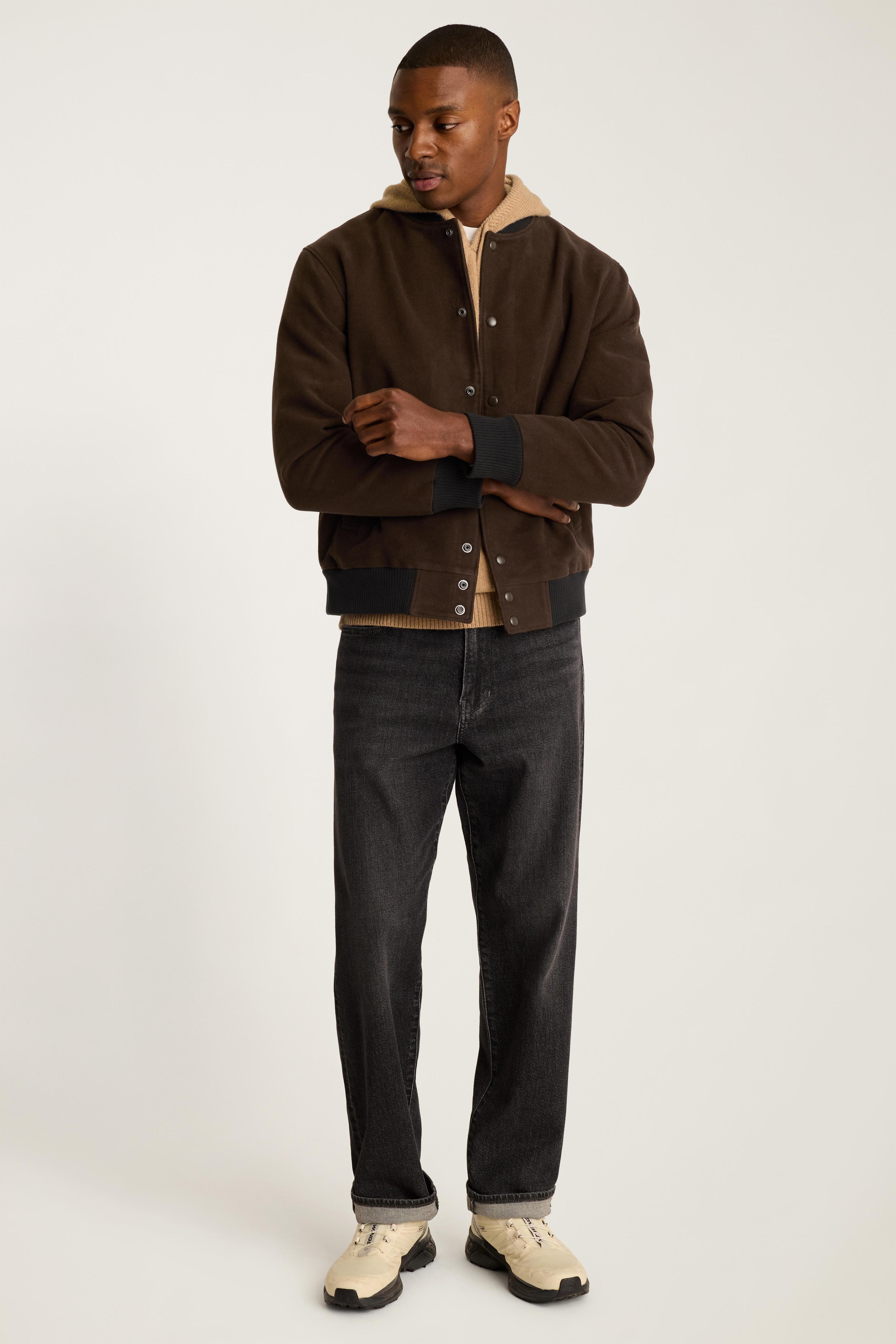 The Italian Moleskin Bomber Product Image