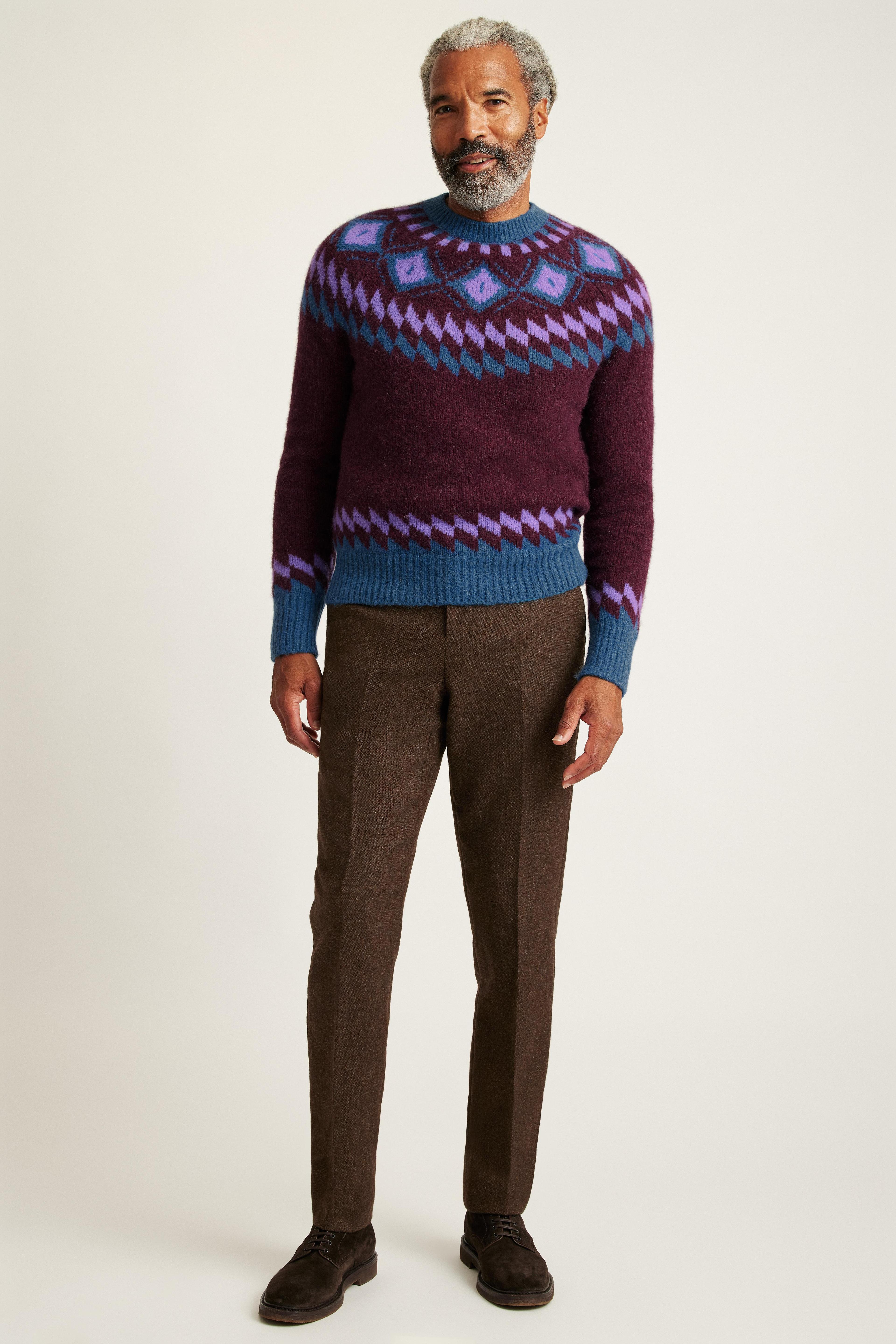 Wool Alpaca Crew Neck Sweater product image