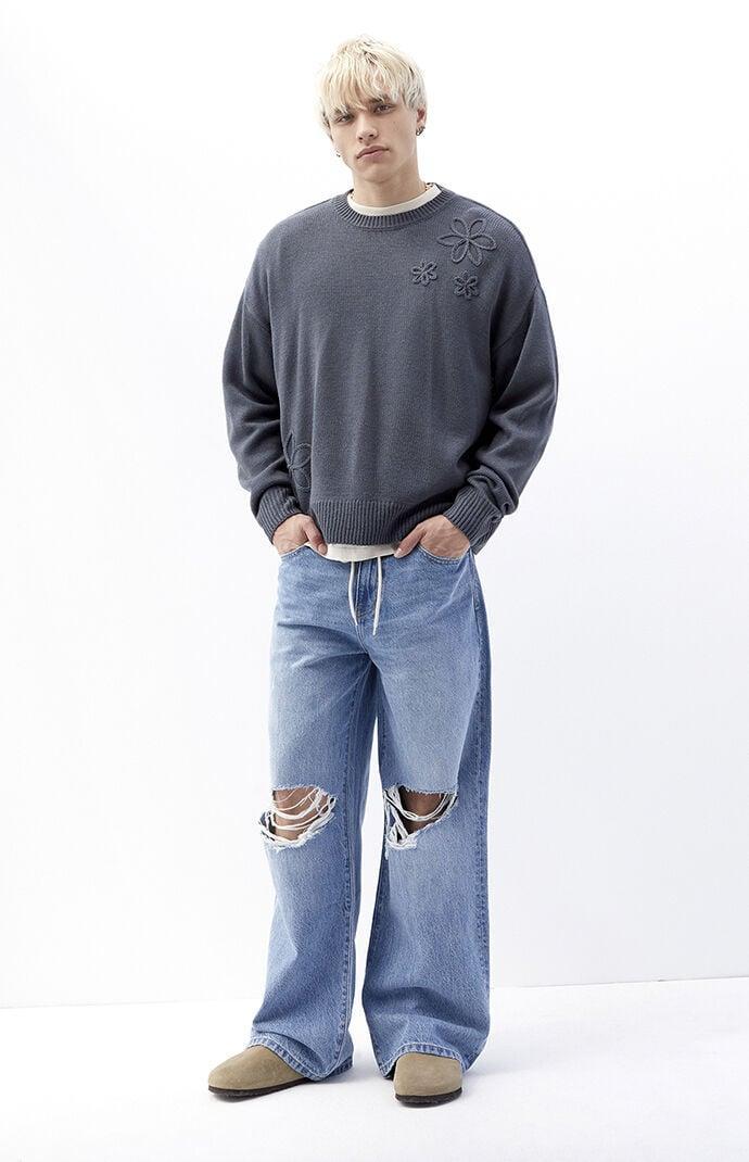 Men's Extreme Baggy Destroyed Jeans - 29W x 30L Product Image