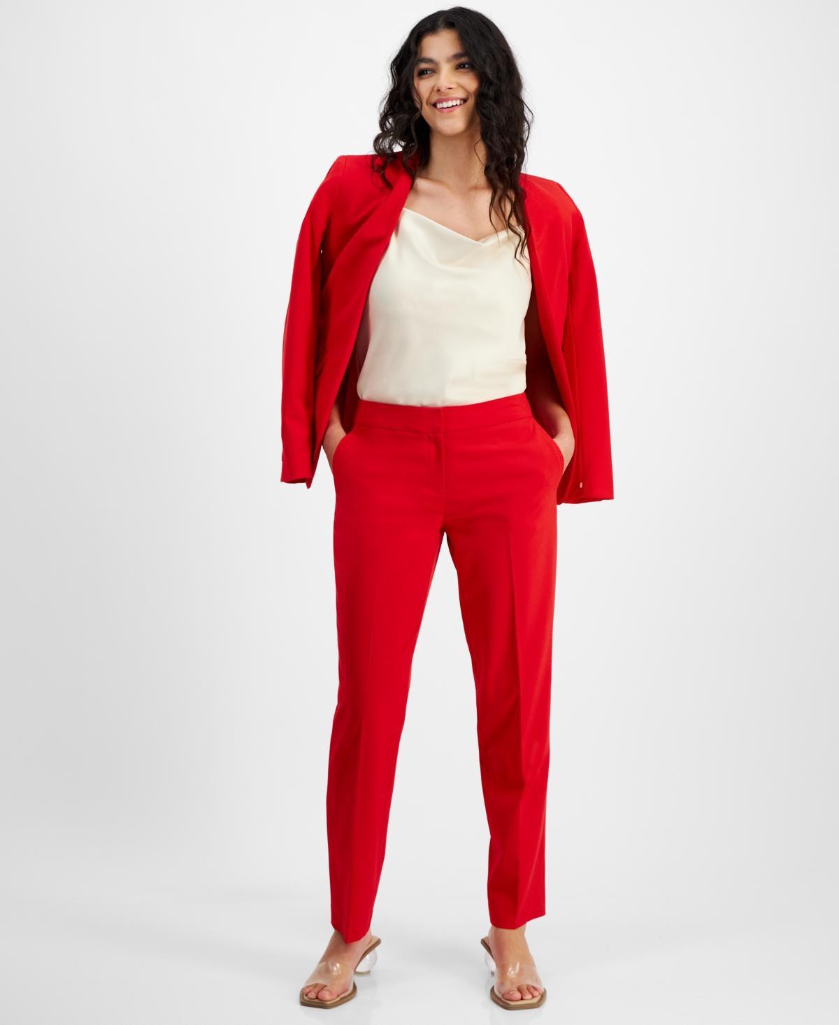 Bar Iii Womens Straight-Leg Dress Pants, Created for Macys Product Image