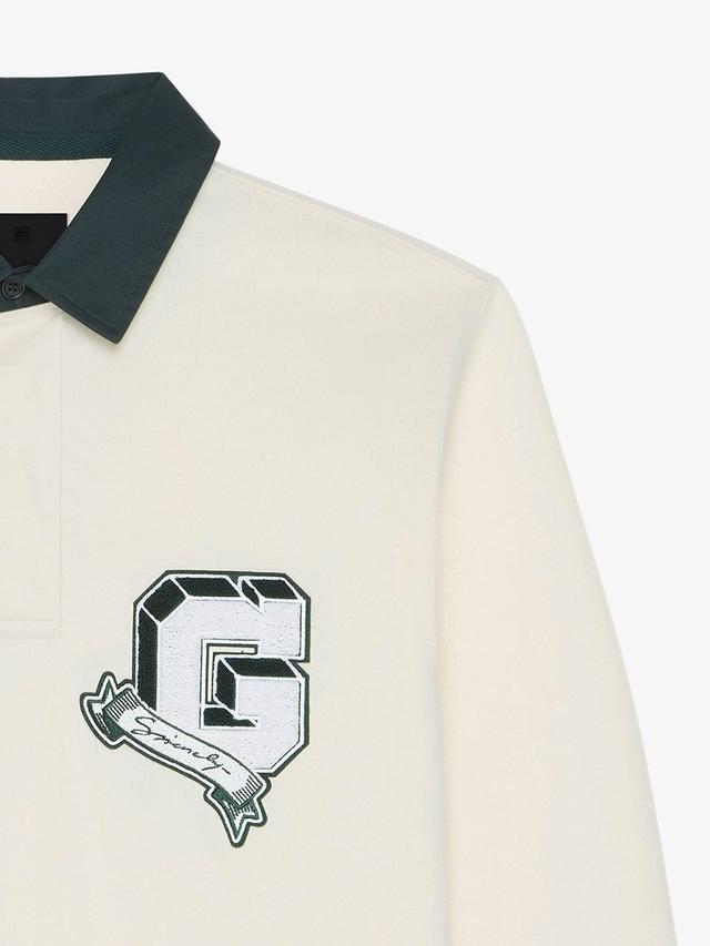 GIVENCHY College polo in cotton Product Image