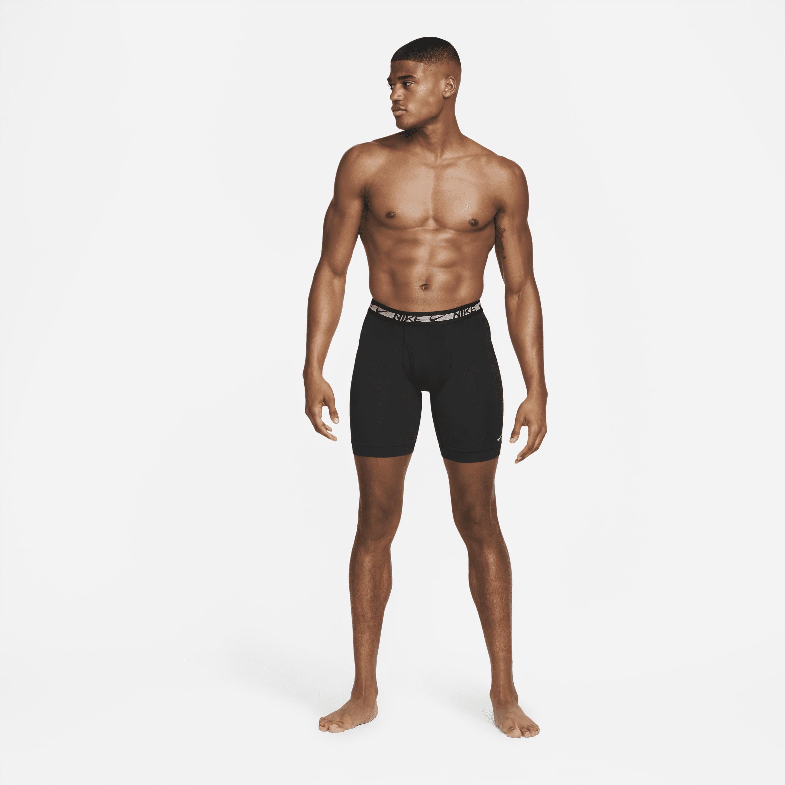 Nike Dri-FIT Ultra Stretch Micro Men's Long Boxer Brief (3-Pack) Product Image