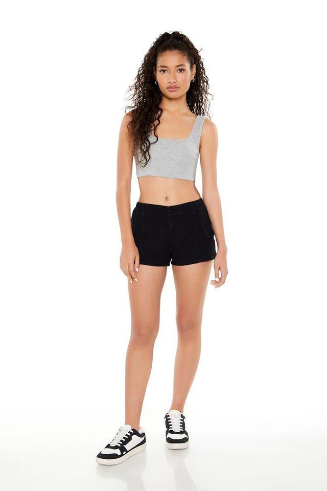 Twill Cargo Shorts | Forever 21 Product Image