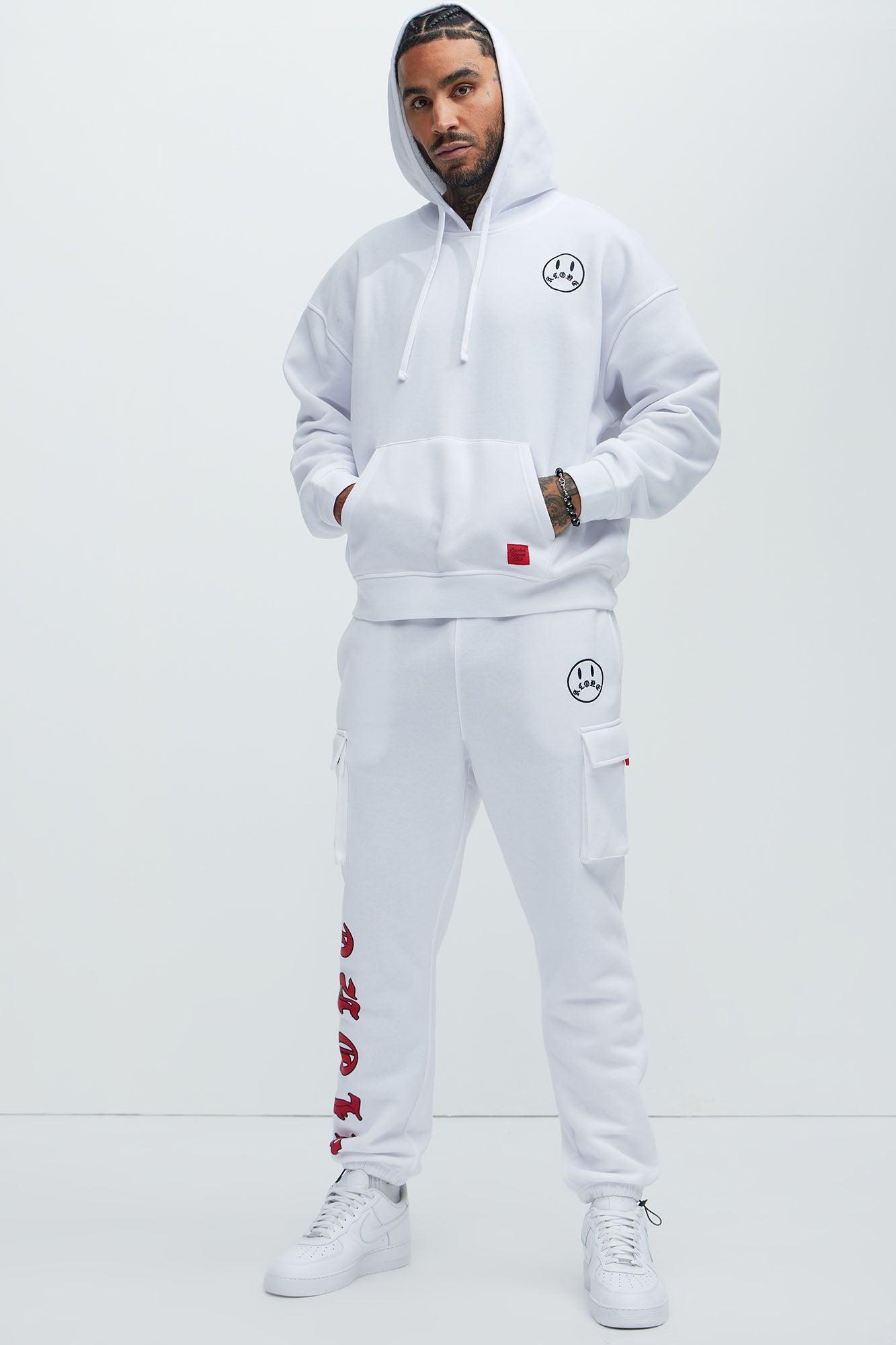 Never Alone Hoodie - White Product Image