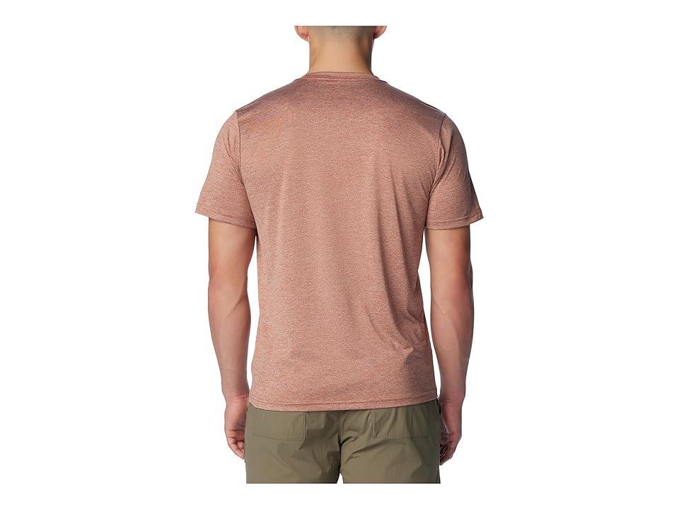 Columbia Hike Crew (Auburn Heather) Men's Clothing Product Image