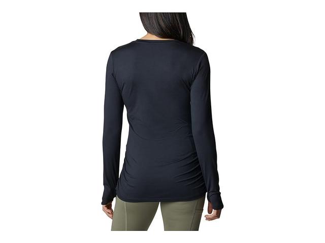 Columbia Women's Leslie Falls LS Shirt Black Product Image
