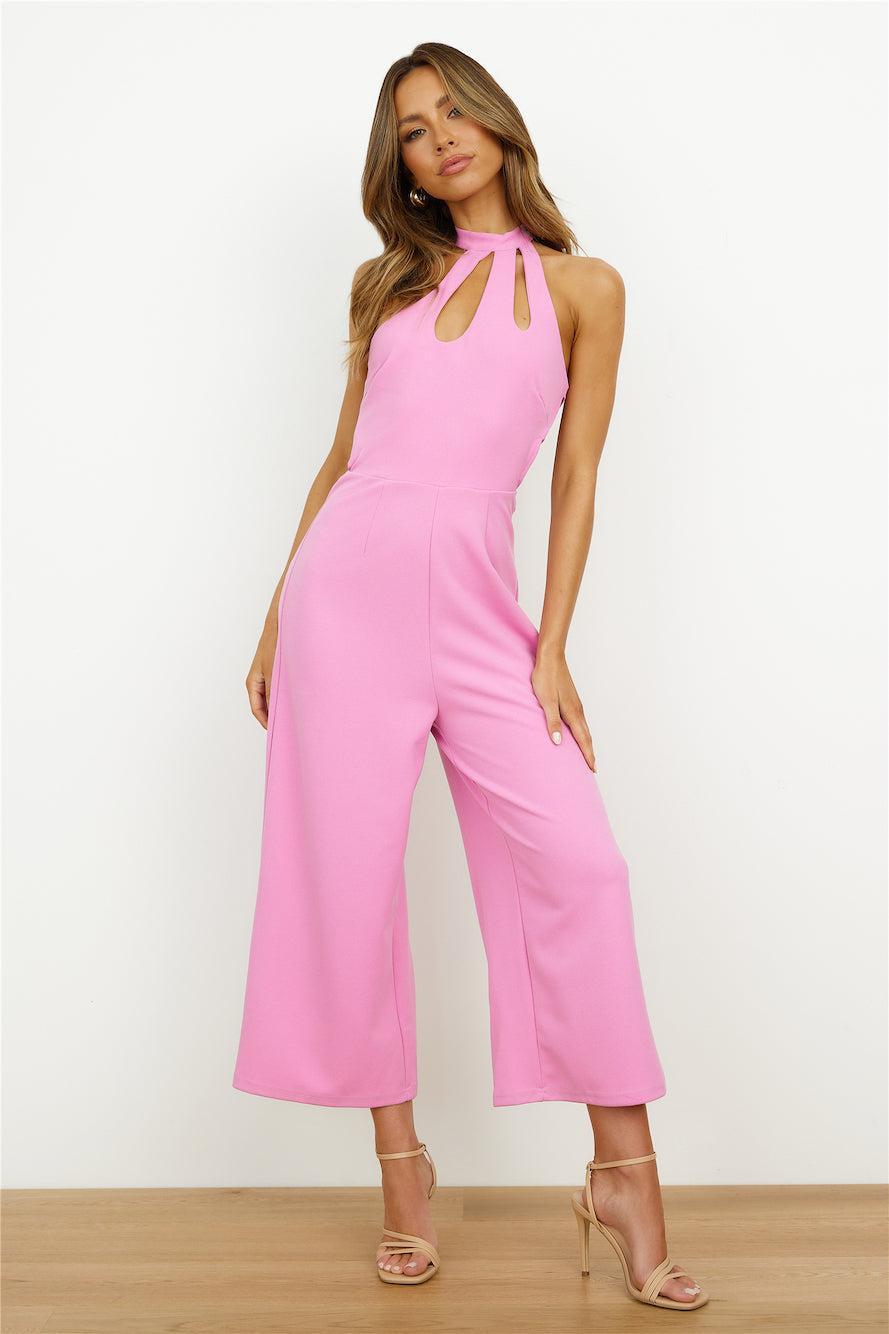 Highlight Fun Jumpsuit Pink Product Image