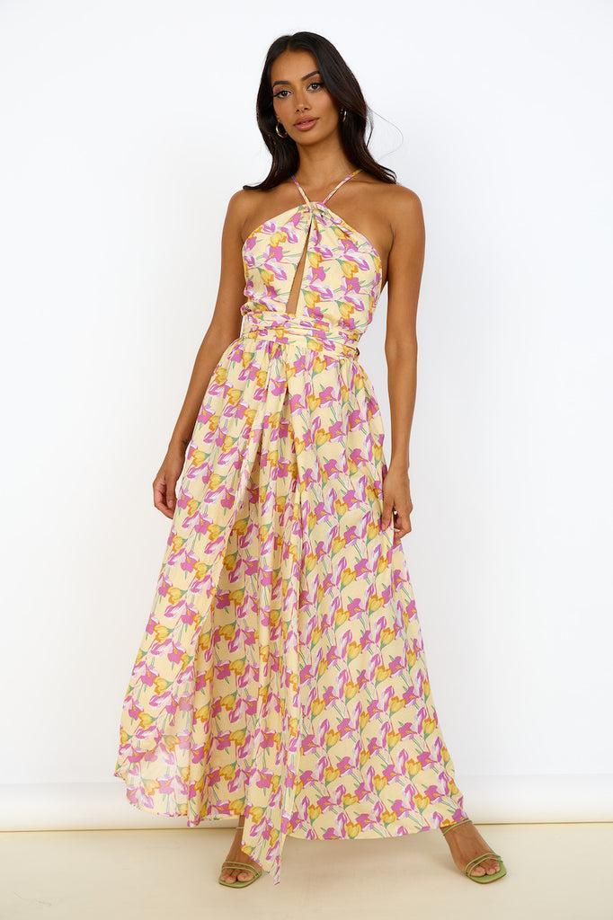 Celestial Dreams Maxi Dress Floral product image