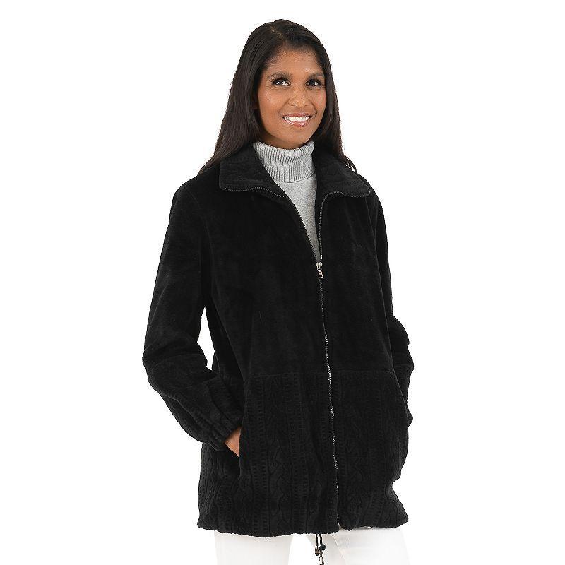 Womens Fleet Street Faux-Fur Coat product image