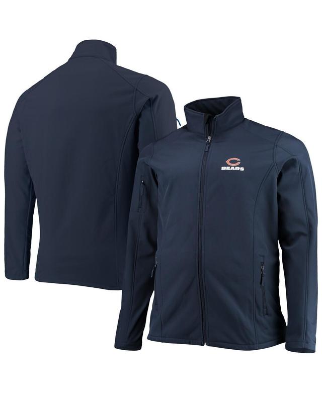 Men's Dunbrooke Navy Chicago Bears Big & Tall Sonoma Softshell Full-Zip Jacket Product Image