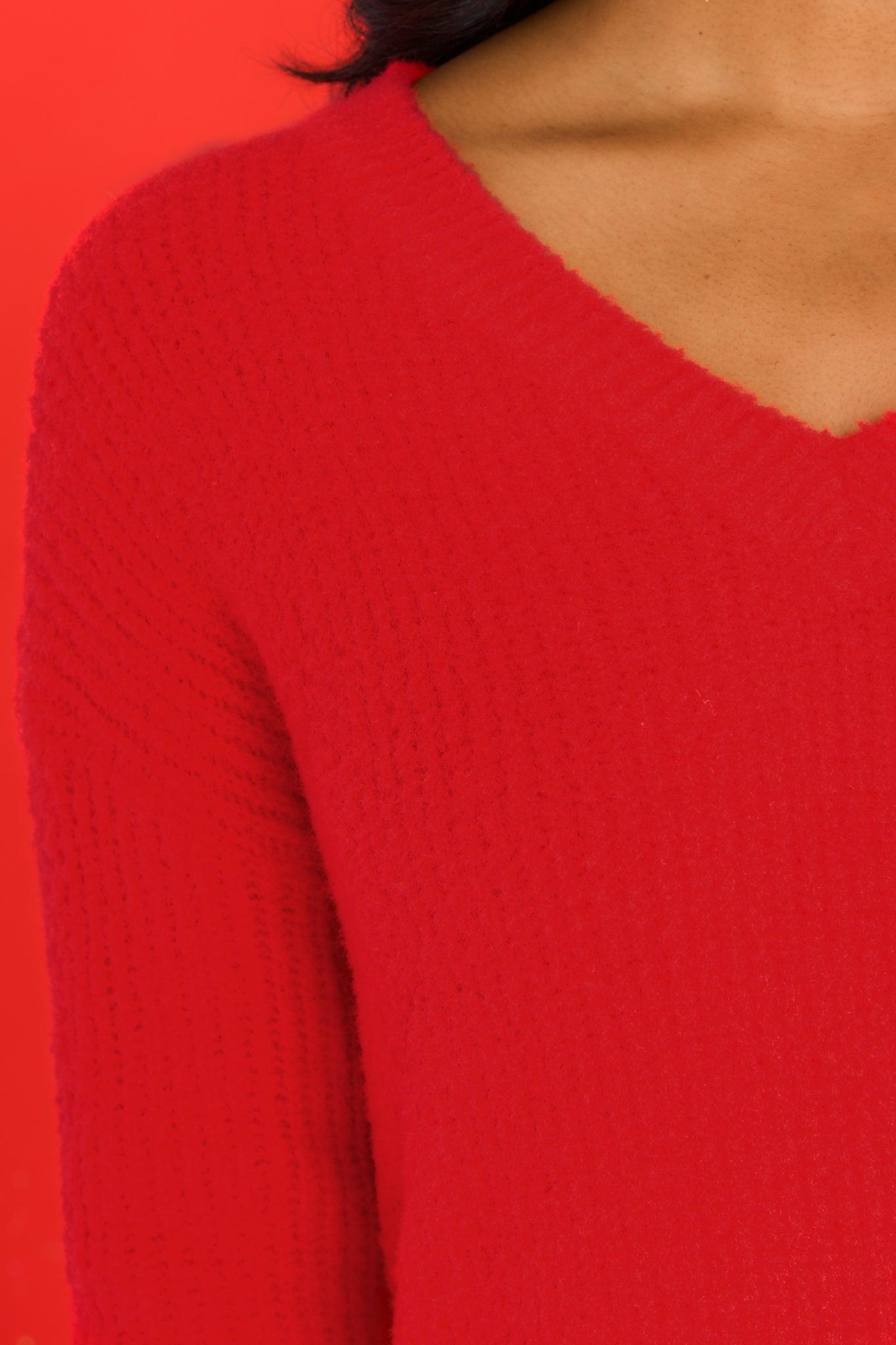 Fable Any Day Now Red Sweater Product Image