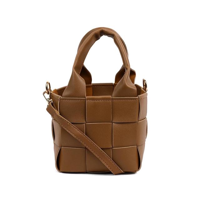 Haute Sauce Womens Overlap Bucket Bag Product Image