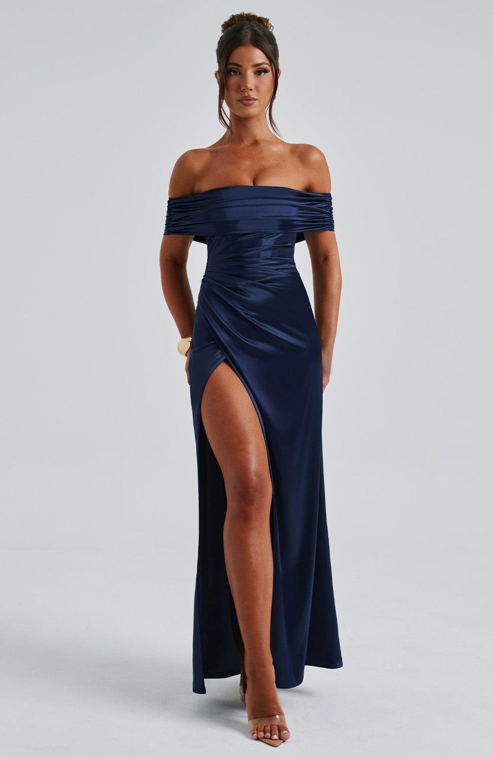 Gwendolyn Maxi Dress - Navy Product Image