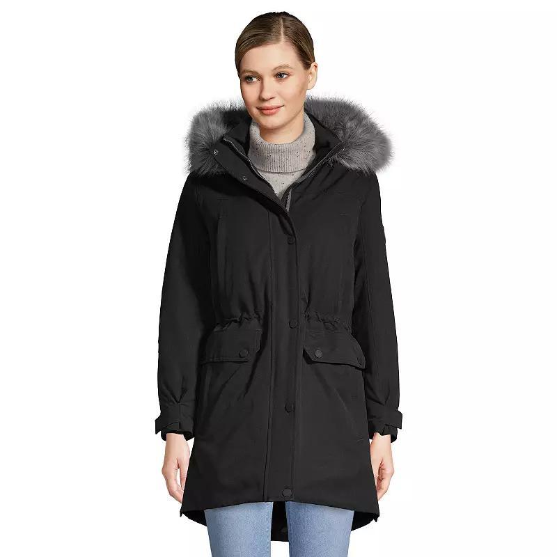 Womens Lands End Expedition Down Waterproof Winter Parka Product Image