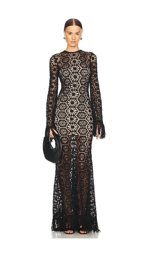 x REVOLVE Crochet Maxi Dress Product Image