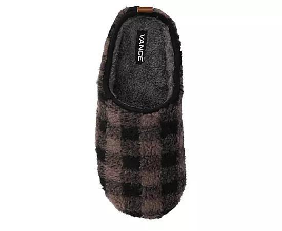 VANCE Roland Fleece Shearling Mens Slide Slippers Product Image