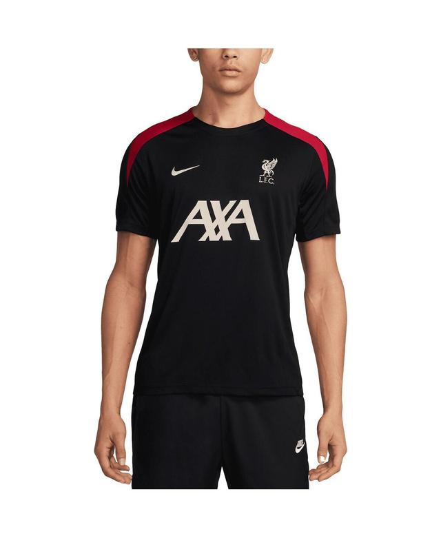 Nike Mens Liverpool 2024/25 Strike Performance Top - Black Product Image