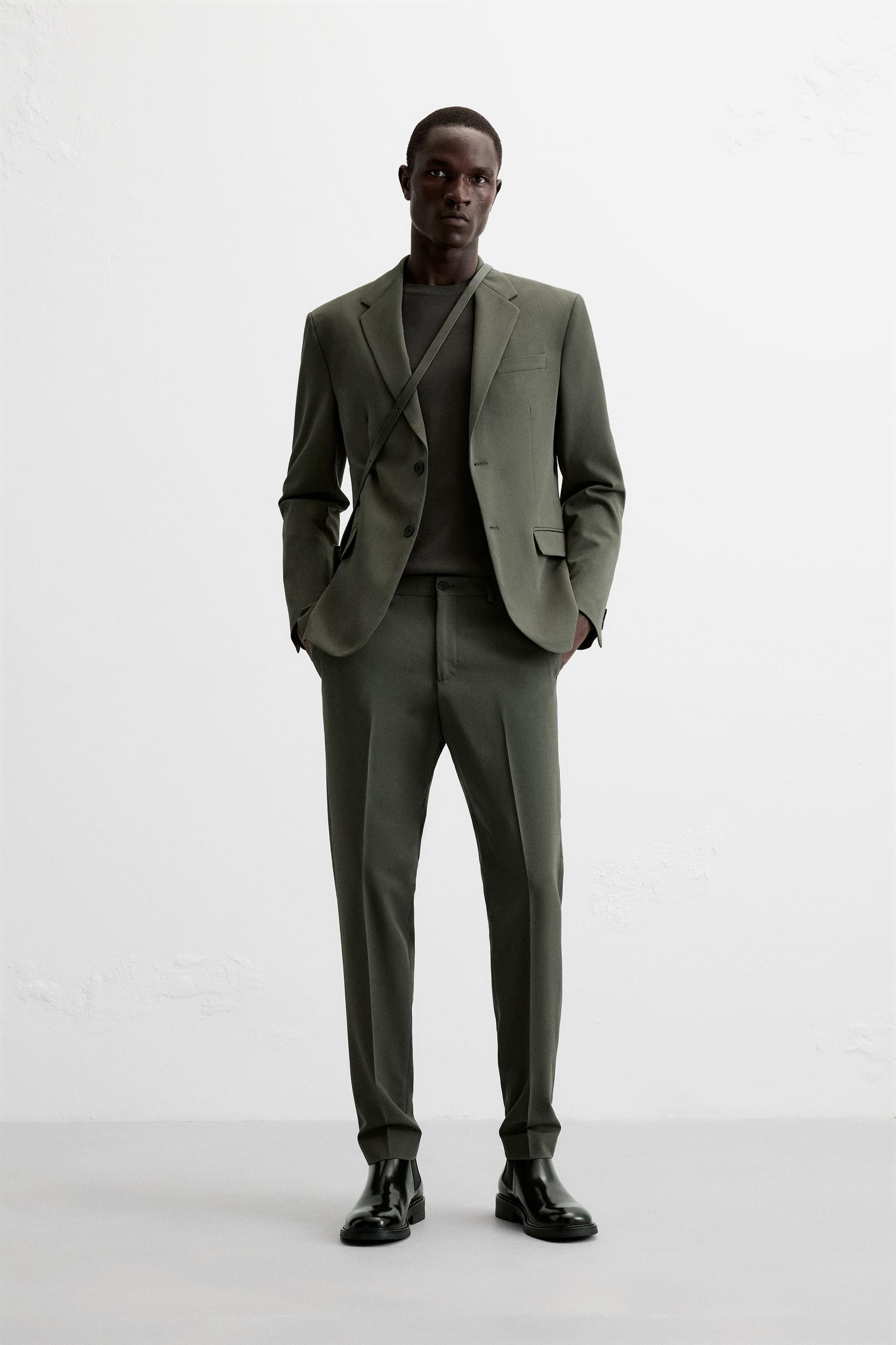 STRETCH SUIT PANTS Product Image