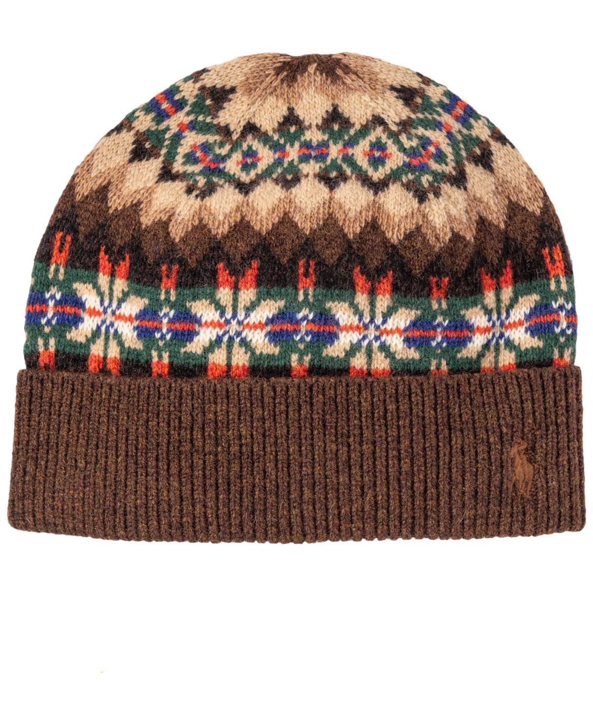 Polo Ralph Lauren Mens fair Isle beanie Product Image