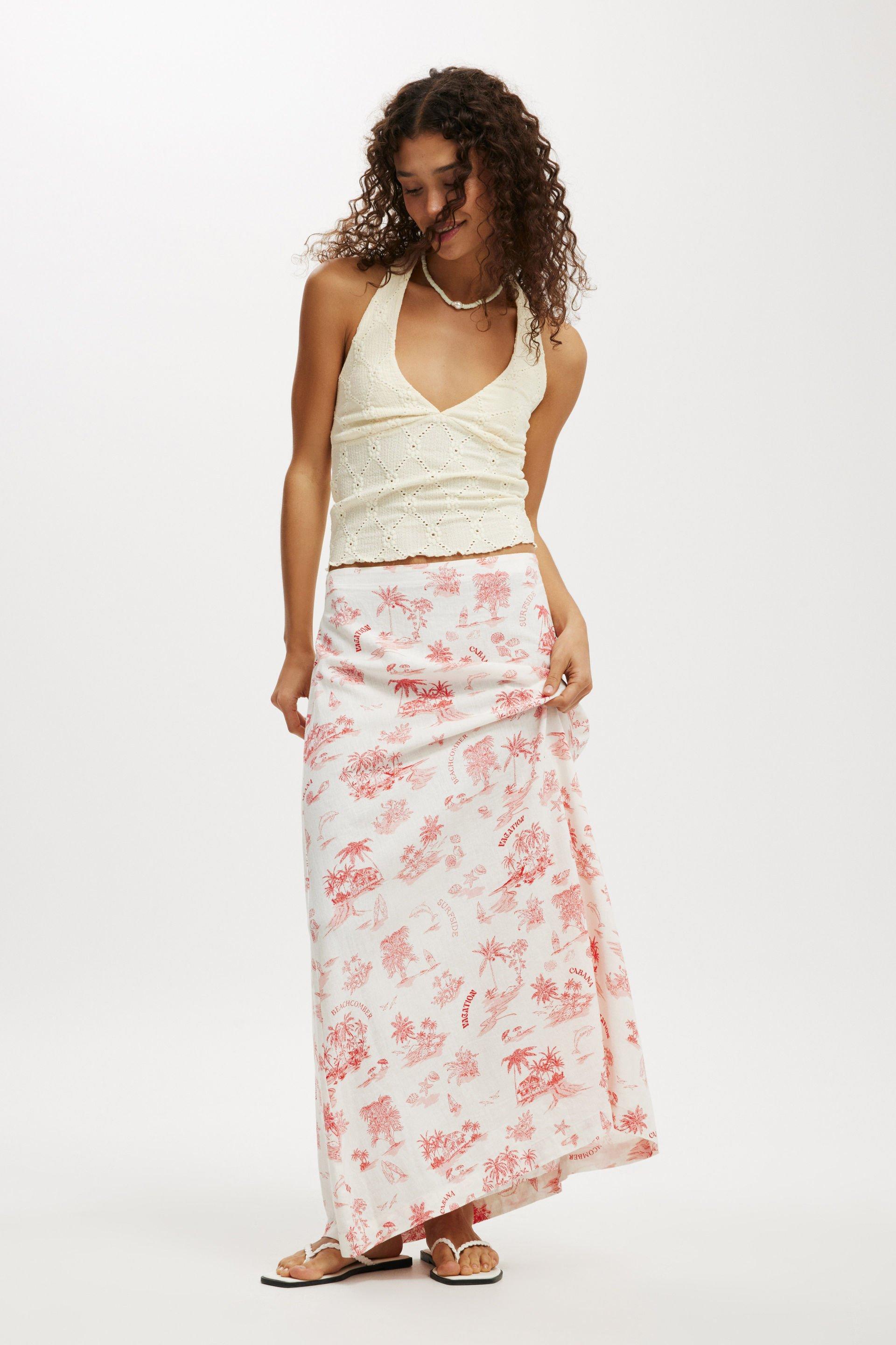 Haven Maxi A-Line Skirt Product Image