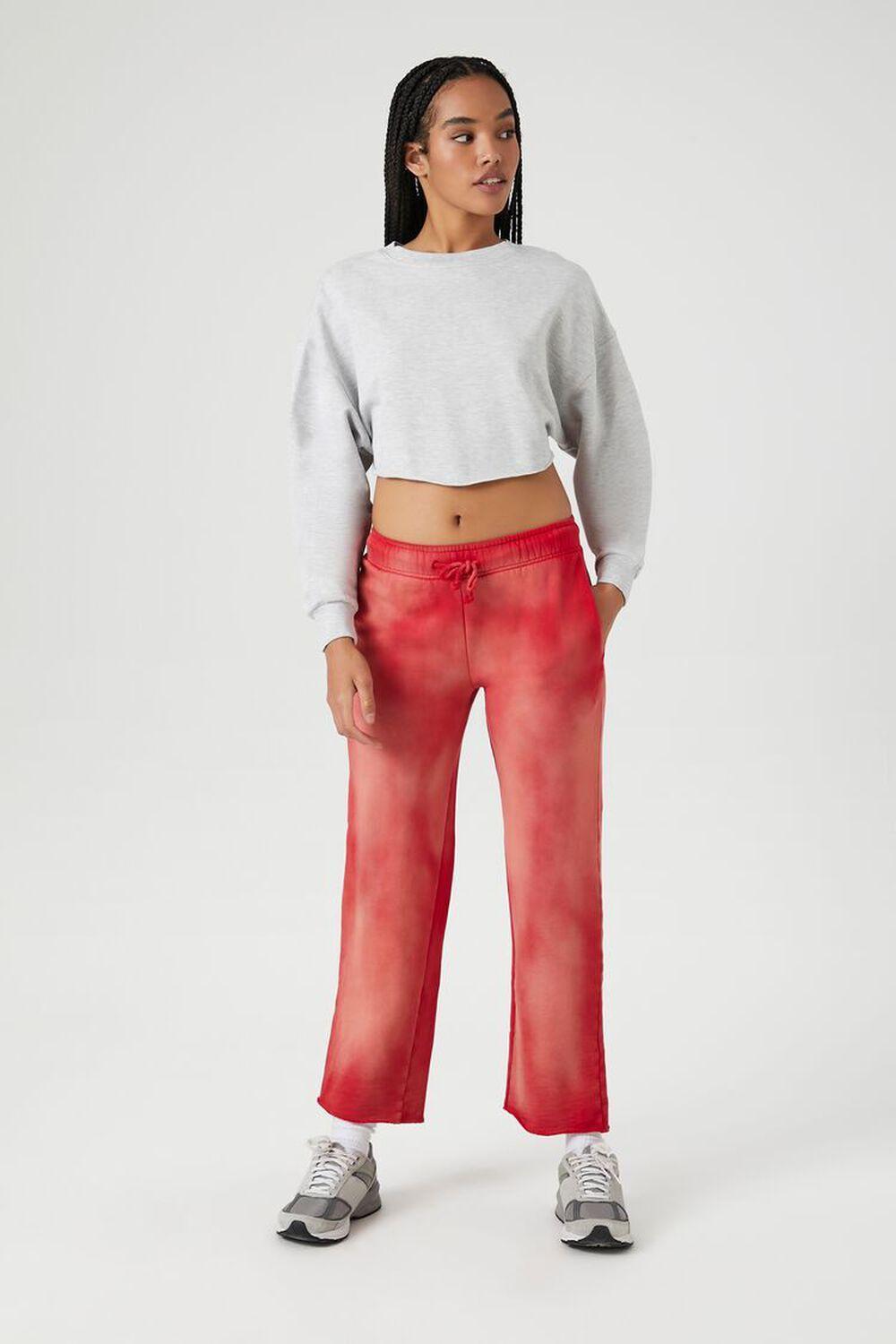 Tie-Dye Fleece Sweatpants | Forever 21 Product Image