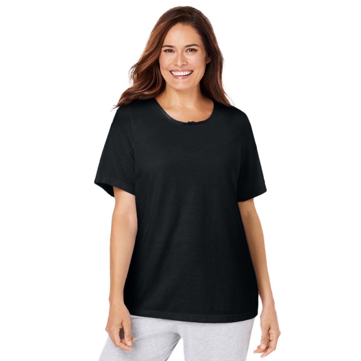 Dreams & Co. Womens Sleep Tee Product Image