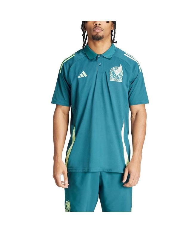 Adidas Mens Green Mexico National Team 2024 Polo - Mysgrn Product Image